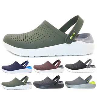 มาใหม่ crocs รองเท้ากีฬา รองเท้าชายหาด ของแท้ สําหรับผู้ชาย204592]