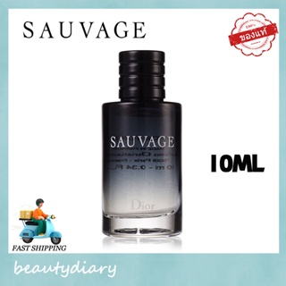 Dior Sauvage parfum EDT 10ml น้ำหอม / ผู้ชาย น้ำหอมติดทนนาน/ของแท้100%/น้ำหอมนำเข้า