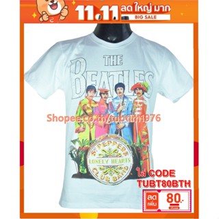 เสื้อวง The Beatles เสื้อวินเทจ ลายอมตะ เสื้อวินเทจ เดอะบีเทิลส์ BTL8174