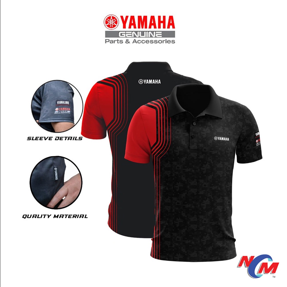Yamaha Black Collar สีแดง 135LC TE