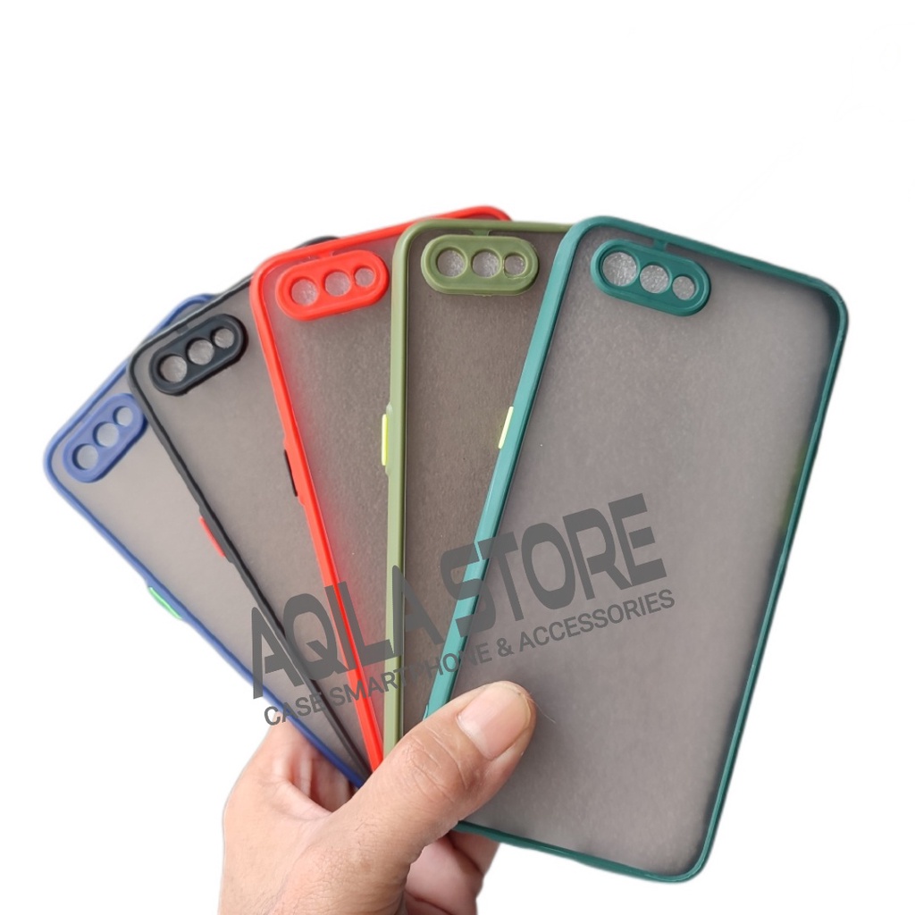 เคส Aero Realme C2 / RMX1941 / RMX1945 Softcase Aero Fuse Transparent Dove