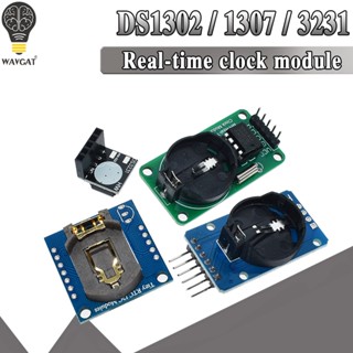 Ds3231 AT24C32 โมดูลนาฬิกา IIC DS1302 DS1307 โมดูลหน่วยความจําเรียลไทม์ 3.3V 5V สําหรับ Raspberry Pi