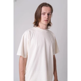 HIPTRACK - Special Cotton 100% เสื้อยืดเปล่า สีขาวฟอกสี เสื้อยืด unisex