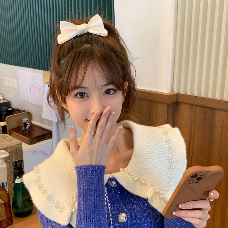 DREJEW กิ๊บติดผม ประดับโบว์ เพชร สไตล์ญี่ปุ่น และเกาหลี เครื่องประดับ สําหรับผู้หญิง
