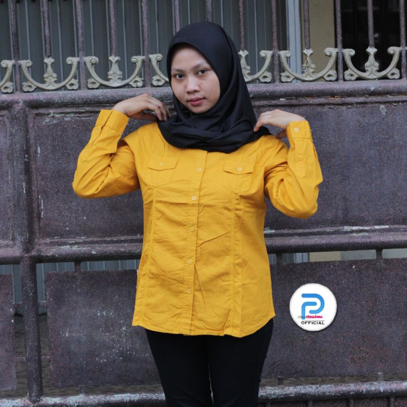 เคมีจา กะตุน เสื้อแขนยาวผู้หญิงสีพื้น เสื้อซานตรีสีพื้น เสื้อคอตตอนหญิงสีพื้น เสื้อเจซ่า เสื้อสาวสีพ