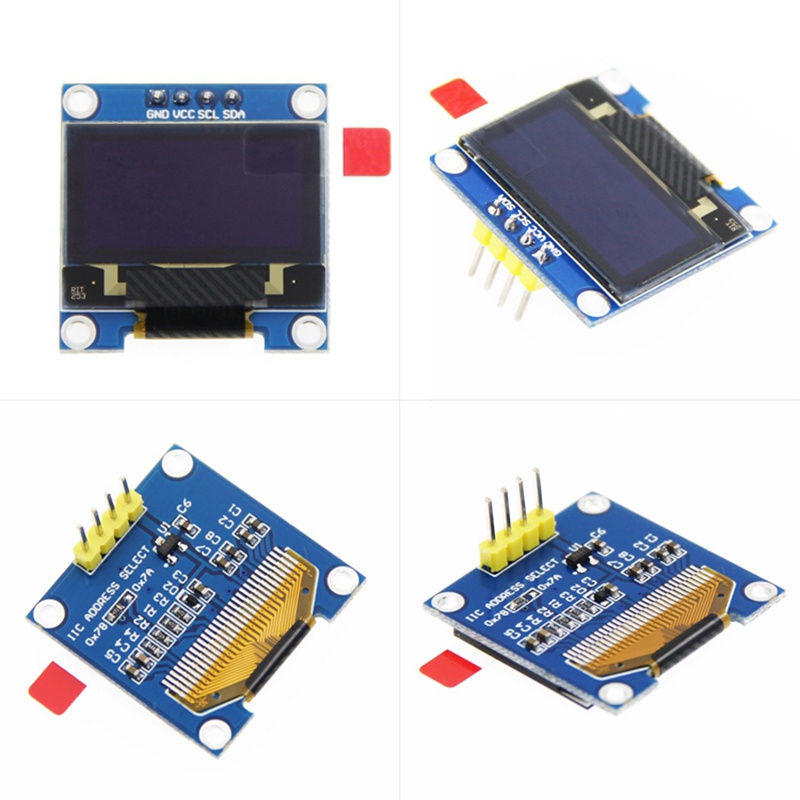 โมดูลหน้าจอ LCD LED 0.96 นิ้ว IIC I2C Serial GND 128X64 OLED SSD1306 สําหรับ Arduino Kit