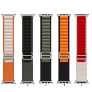 Alpine Loop สายไนลอนแบบสปอร์ตสําหรับ iWatch Series 11/10 46 มม.42 มม.Ultra 49 มม.สร้อยข้อมือCorrea iwatch Series 8 7 SE 6 5 4 SE