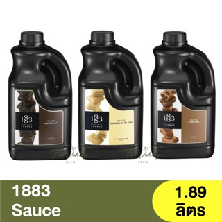 1883 ช็อกโกแลตซอส,ไวท์ช็อกโกแลตซอส,คาราเมลซอส 1.89 ลิตร 1883 Chocolate,White Chocolate,Caramel Sauce 1.89L.