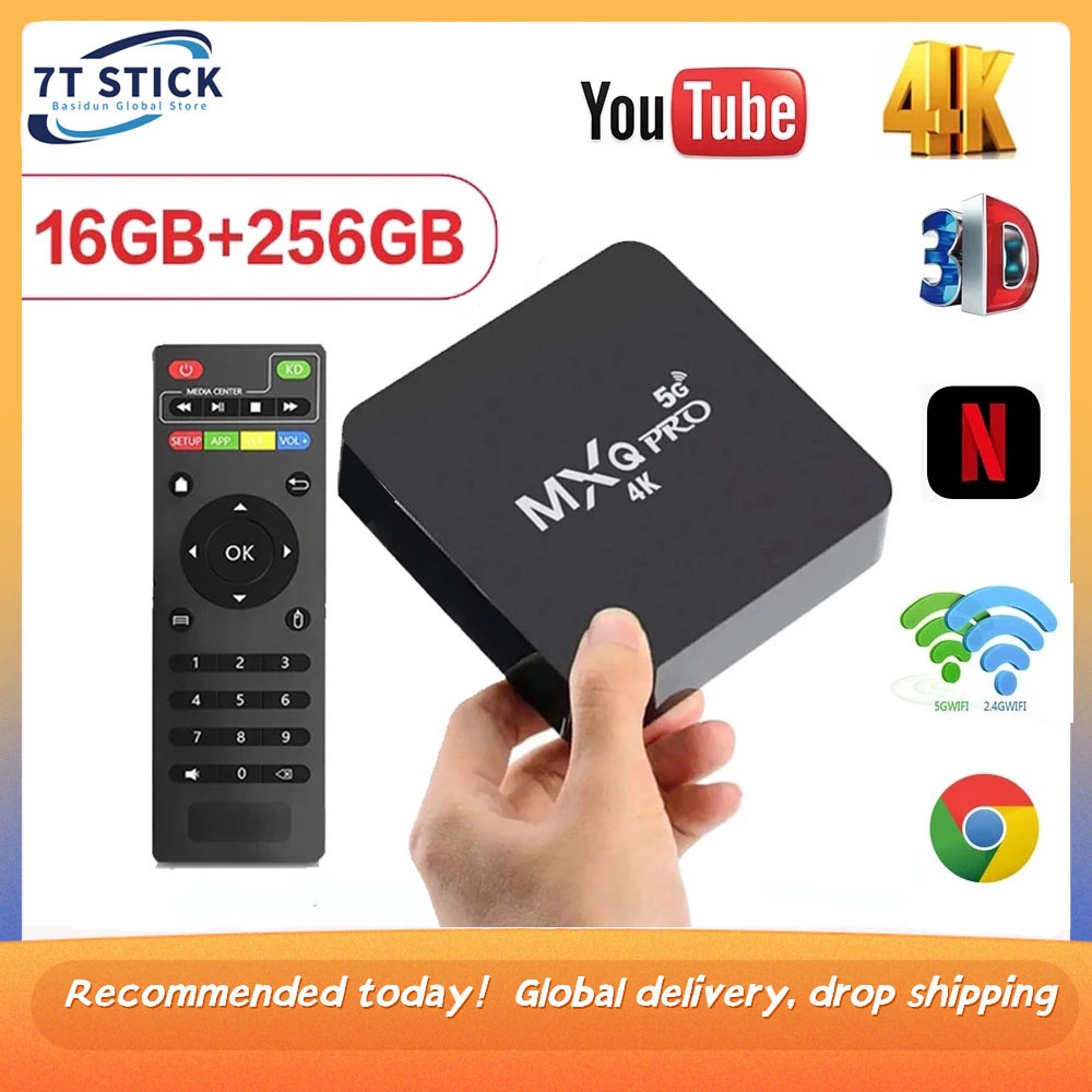 7t Bovv Smart Tv Box Android Mxq Pro 3d 4k Video Android Box Set