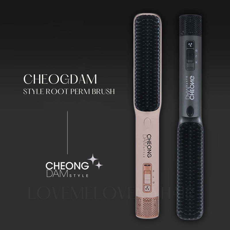 พร้อมส่ง/PREORDER Cheongdam Style Root Perm Brush หวีร้อนยกโคนสุดฮิต ใช้ได้ทั้งผู้หญิงและชาย