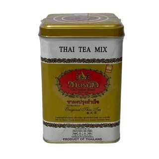 ชาตรามือ กระป๋องสีทอง Cha Tra Mue Extra Gold ชนิดซองเยื่อ TEA BAGS 125g, 50 ซอง 1 กระป๋อง/บรรจุปริมาณ 50 ซอง ราคาพิเศษ ส