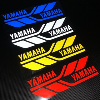 รถจักรยานยนต์ Yamaha สติกเกอร์สะท้อนแสง สกูตเตอร์ส่วนหัวที่วางเท้าสติกเกอร์ตกแต่งดัดแปลง ยามาฮ่า Nmax Xmax Aerox 155 MIO R1 R3 R15 สติ๊กเกอร์มอเตอร์ไซด์