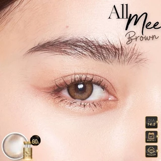 All Me 👁👁(We Wink ฝาทอง) อมน้ำ 60%มากสุดในไทย Hydrogel Lens ป้องกันUV☀️ (เลนส์กรองแสง)