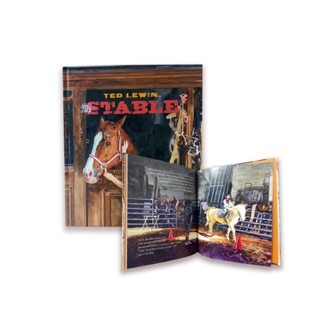 Wel-B Stable by Ted Lewin หนังสือเด็ก หนังสือภาษาอังกฤษ หนังสือต่างประเทศ สื่อการเรียนรู้