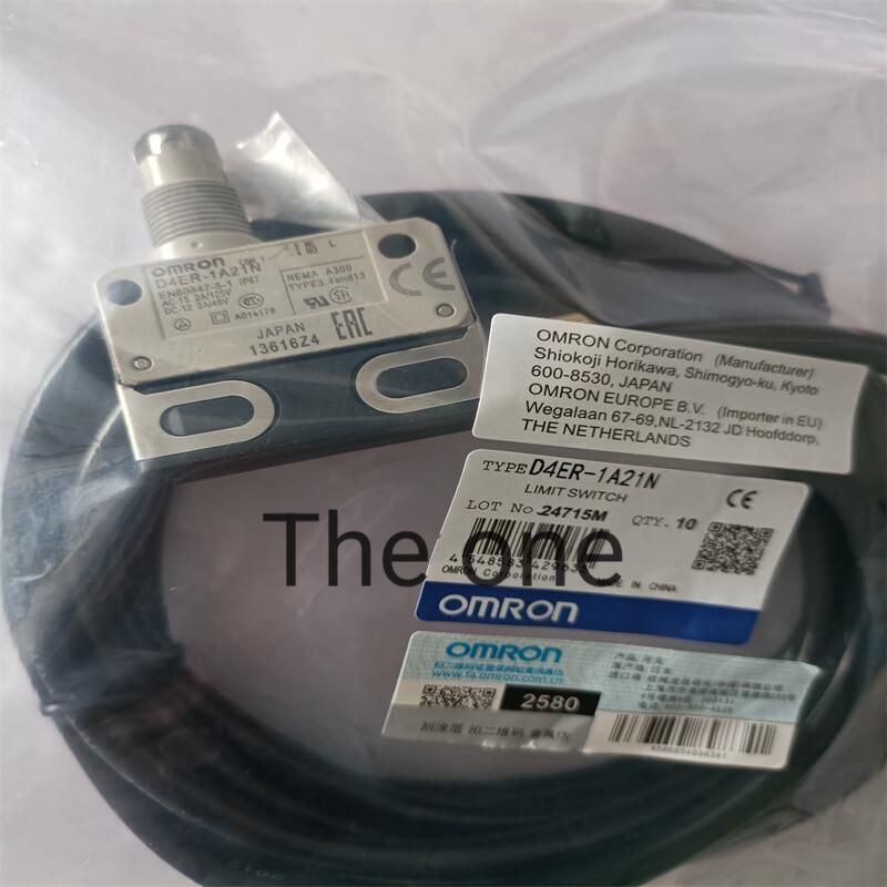 0m r0n Automation and Safety D4ER-1A21N  Limit Switches Oil Resistant Limit Switch