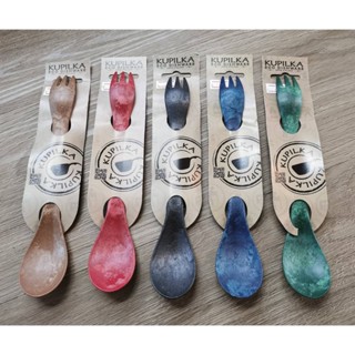 Kupilka Spork 225 ช้อน ส้อม พกพา น้ำหนักเบา ทนทาน ทำจากวัสดุชีวภาพ by Jeep Camping