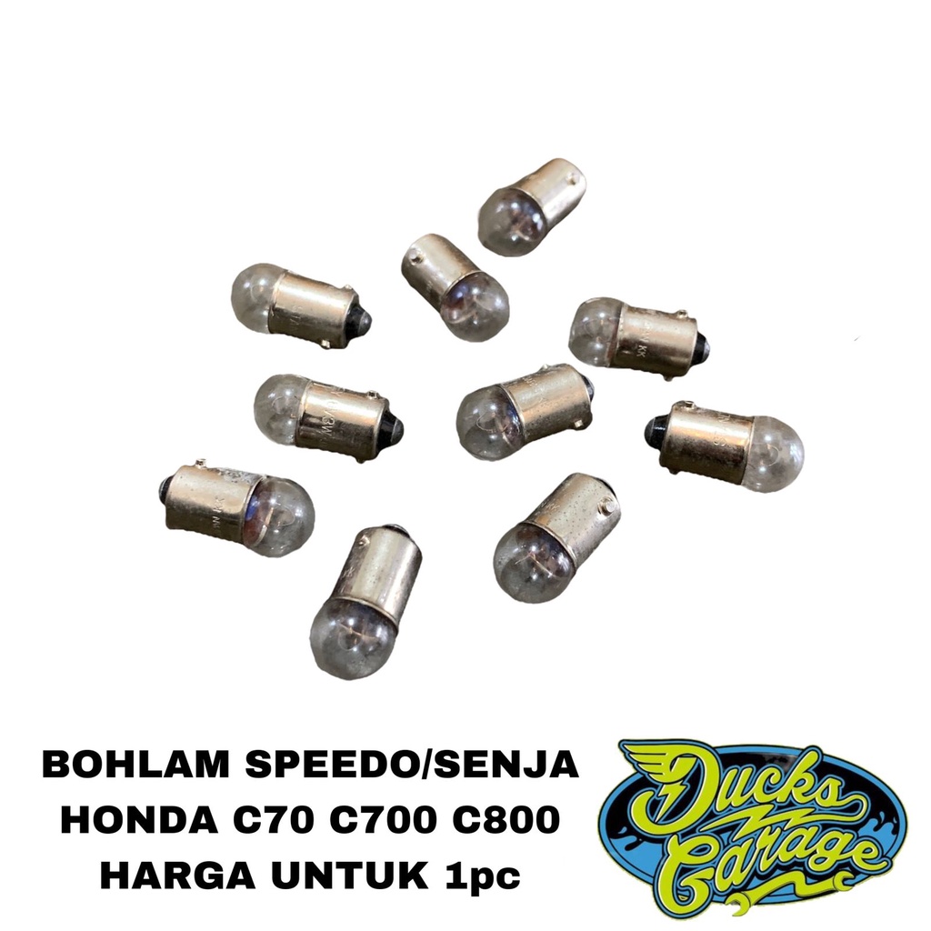6volt honda c70 c700 c800 cb100 cb125 หลอดไฟ speedo