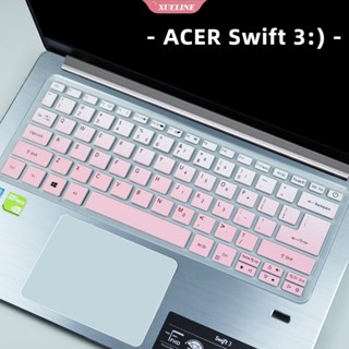 ฟิล์มป้องกันฝุ่น กันน้ํา สําหรับคีย์บอร์ด ACER Swift 3 SFX14-41G SF314-59 SF314-511 14 นิ้ว [ZXL]