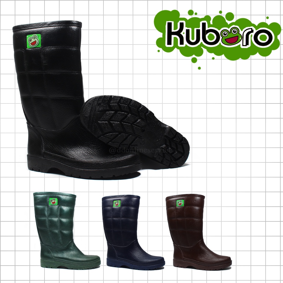 รองเท้าบูท รองเท้าบูทยาง กันน้ำ Kuboro A1000  กันน้ำ กันลื่น ลุยฝนได้อย่างสบาย ทนทาน ของแท้ 100 % ‼  รุ่น Kuboro