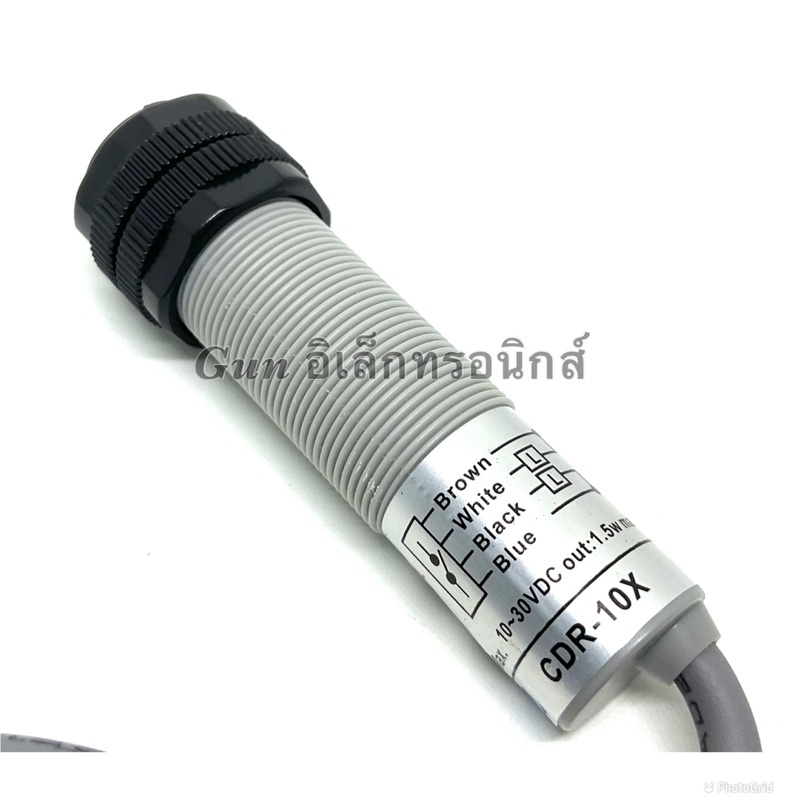 เซ็นเซอร์ CDR-10X FOTEK ใหม่ M18 TUBULAR TYPE PHOTO SENSOR ...