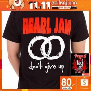 เสื้อวง Pearl Jam เสื้อยืดลาย เพิร์ลแจม เสื้อคอฟิต แฟชั่น เสื้อวินเทจ RCM1662