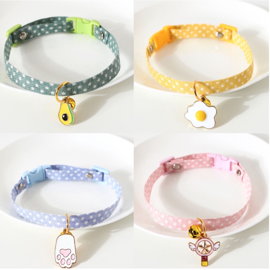 BN-212 ปลอกคอสัตว์เลี้ยง รุ่นมีกระดิ่ง พร้อมส่ง  น่ารัก สไตล์เกาหลี