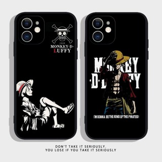 เคสโทรศัพท์มือถือ ซิลิโคนนิ่ม ลาย One Piece สีดํา สําหรับ OPPO F3 F5 F7 F9 F11 Pro