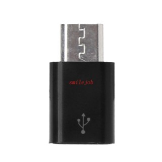 【smile*】อะแดปเตอร์แปลง Mini USB 3.1 Type C Female to Micro USB Male สําหรับชาร์จข้อมูล