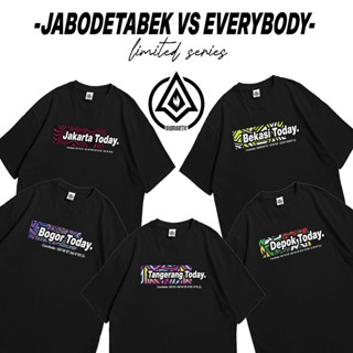 [COD]เสื้อยืด ผ้าฝ้าย พิมพ์ลาย Dumortierite Distro JABODETABEK VS EVERYBODY Combed 30s สไตล์ญี่ปุ่น สําหรับผู้ชาย 2022