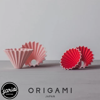 JARIO x ORIGAMI ดริปเปอร์เซรามิก (แท้จากญี่ปุ่น) ORIGAMI Ceramic Dripper
