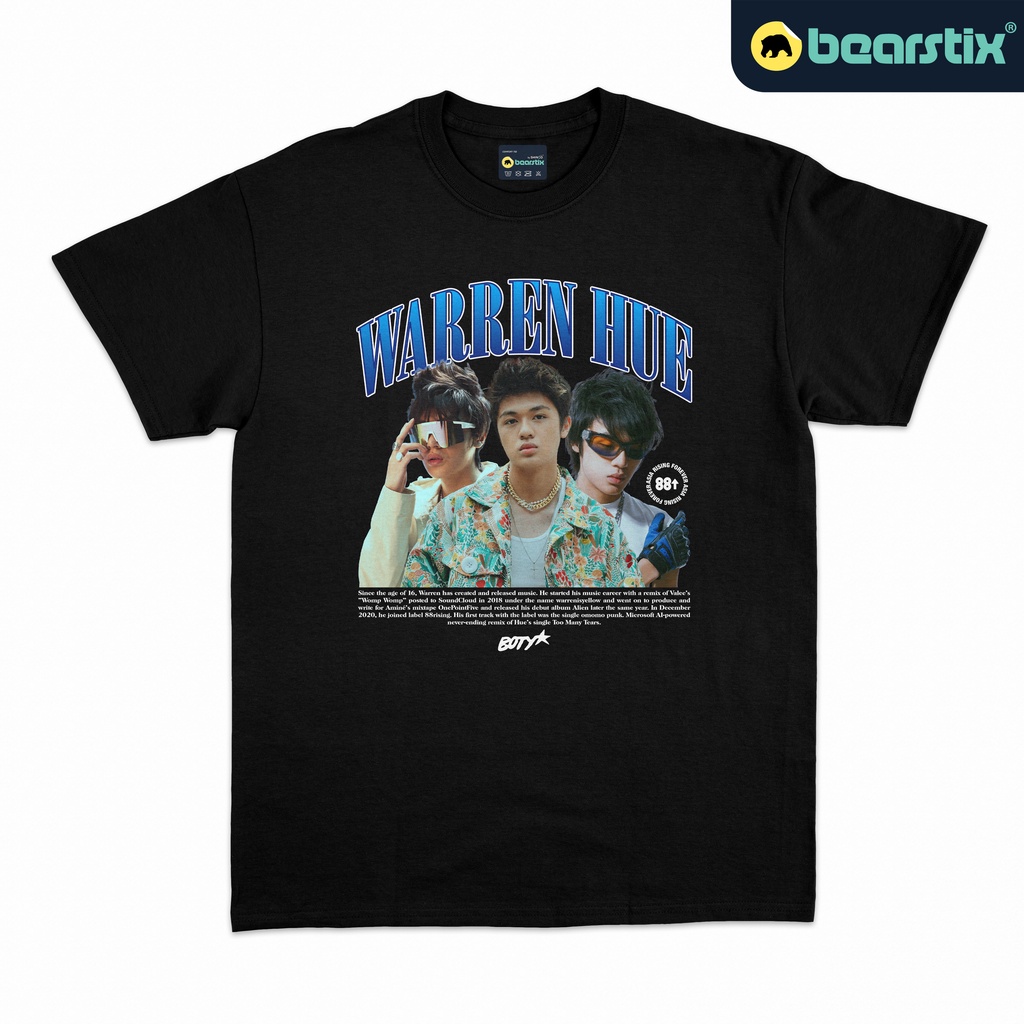 SHINZO - Waren Hue Tshirt - 88Rising Shirt - HITC Shirt - Rap Tee Warren Hue