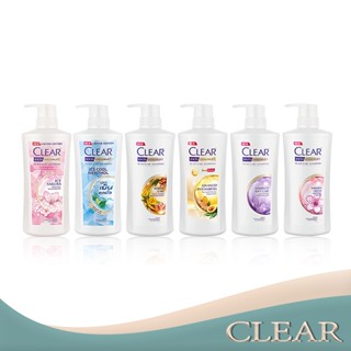 CLEAR แชมพูขจัดรังแค เคลียร์ ขนาด 435,450,480 ml