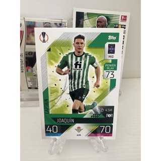 การ์ด 2022-23 Topps Match Attax UEFA League Soccer Cards Real Betis