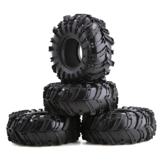 ยางล้อรถ ขนาด 2.2 นิ้ว สําหรับรถไต่หินบังคับ 1/10 Axial SCX10 90046 TRX4 2 4 ชิ้น