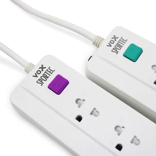 ปลั๊กไฟ Vox Sportec : ปลั๊กไฟ มอก. ปลั๊กพ่วง ปลั๊ก3ตา