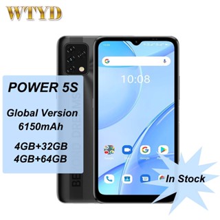 UMIDIGI Power 5S Global Version 4G Mobile Phone 6.53&amp;quot; Full Screen 4GB 32GB/64GB 16MP Triple Camera 6150mAh Android 11 Smartphone