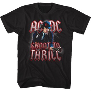 ACDC Shoot To Thrill Shirt เสื้อยืดผู้ชาย เสื้อสาวอวบ เสื้อเด็กหญิง