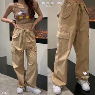 🇰🇷New🇰🇷  Korea byflow cargo trousers  มาใหม่เลยค้างานป้ายโควเรีย รุ่นนี้รุ่นใหม่นะค๊าา