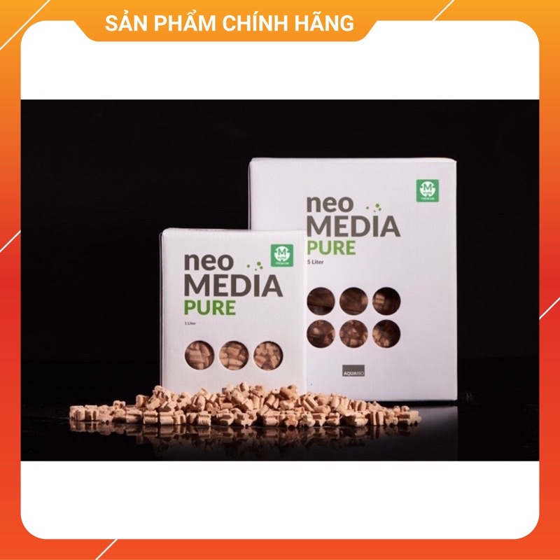 (กระเป๋า 1L ของแท้) วัสดุกรอง NEO Media QUAD 1L คุณภาพดี ช่วยเพิ่ม - สมดุล - ลดน้ํา PH