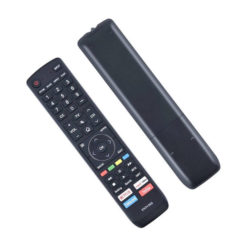 รีโมทคอนโทรล EN3V39S อุปกรณ์เสริมเหมาะสําหรับ Hisense 4K สมาร์ททีวี LC-50Q7030U LC-55Q7030U LC-43Q70