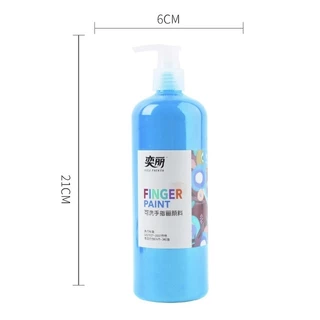 🎨Finger Paint สีน้ำปลอดสารพิษสำหรับเด็ก ล้างออกง่าย แบบขวด ขนาดใหญ่จุใจ สุดคุ้ม😊