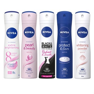 ขวดใหญ่ 150 ml Nivea Flower Time Anti-Transpirant นีเวีย ฟลาวเวอร์ ไทม์ สเปรย์ ผลิตภัณฑ์ลดเหงื่อและระงับกลิ่นกาย 150 มล.