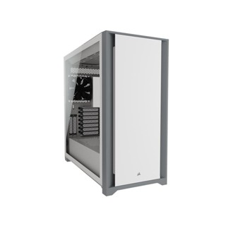 CORSAIR 5000D White Tempered Glass Mid-Tower ATX PC Case