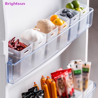 Brightsun 2pcsกล่องเก็บของตู้เย็นพายุครัวอาหารปรุงรสออแกไนเซอร์ใหม่