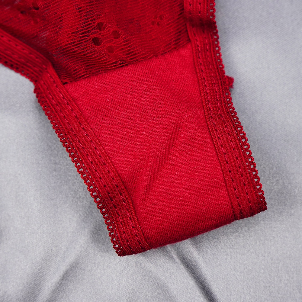 Zxyouping ชุดชั้นใน บราชั้นใน ผ้าตาข่าย ปักลายลูกไม้ เซ็กซี่ บางพิเศษ สําหรับสตรี - รูปที่ 6