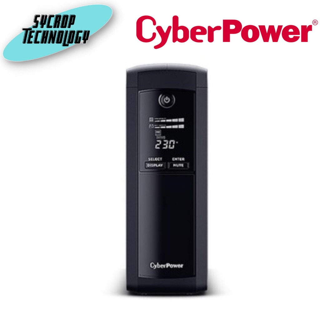 เครื่องสำรองไฟฟ้า UPS Value Pro VP1600ELCD (1600VA/960W) เทคโนโลยี Line Interactive ประกันศูนย์ เช็ค