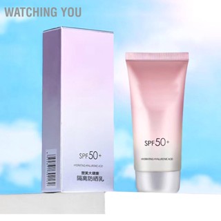 ครีมกันแดด Spf50+ ไวท์เทนนิ่ง ให้ความชุ่มชื้น ป้องกันรังสียูวี 60 มล. สําหรับทุกสภาพผิว