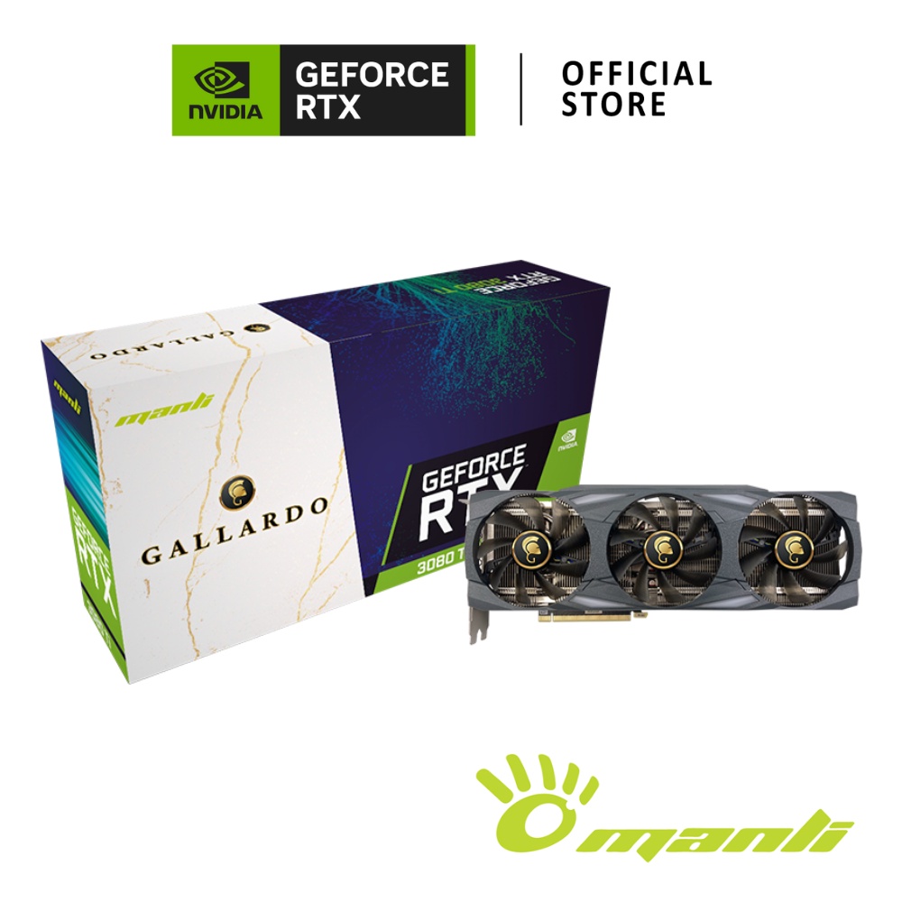 MANLI NVIDIA® GeForce RTX™ 3080 Ti GALLARDO 12GB การ์ดจอ