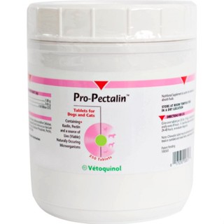 ท้องเสียแมวและสุนัข ตัวนี้ดีมากๆ Vetoquinol Pro-Pectalin Anti-Diarrheal Tablets แบบบดบรรจุหลอด