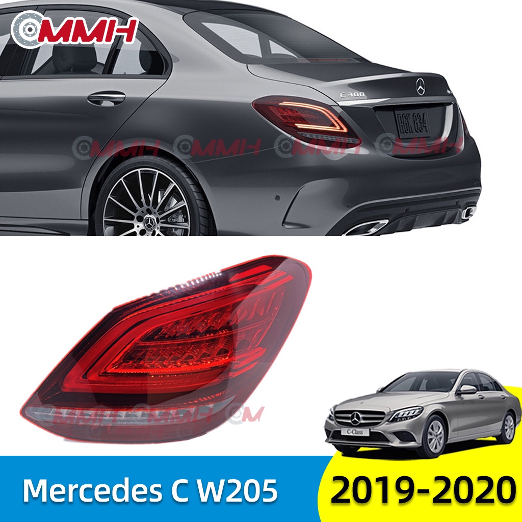 Mercedes Benz C W205 2019-2020 LED เสื้อ​ไฟท้าย ไฟท้าย​แต่ง ไฟท้ายไฟเบรค​ ไฟเลี้ยว Taillamp Tailligh